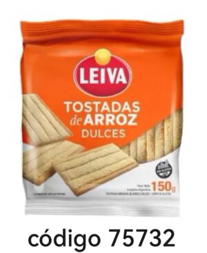 LEIVA TOS ARROZ DULCE  12X150G