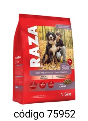 RAZA PERRO,ADULTO MAYORES 10X1,5KG