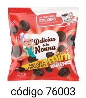 EDRA DELICIAS RELLENAS MOUSE  24X160G