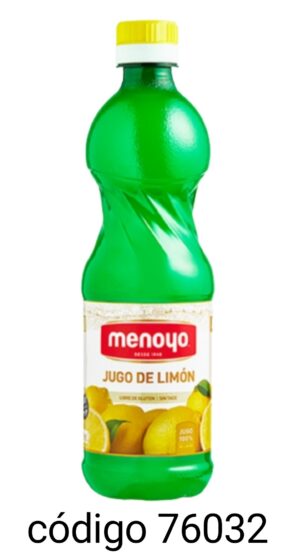 MENOYO JUGO DE LIMON 6X500ML