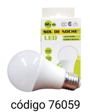 SOL DE NOCHE LAMPARA LUZ-CALIDA Nº6442 10X(12W-100W)