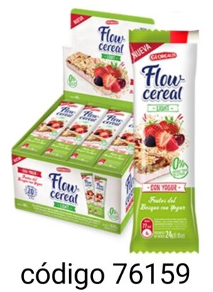FLOW BARRA CEREAL LIGHT FR-YOGUR  20X24G
