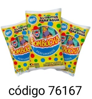 BOMBUCHA GLOBITOS PARA AGUA  30X100U