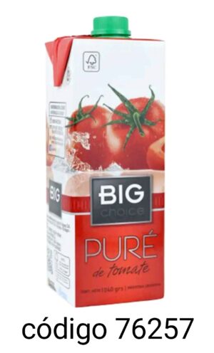 PURE de TOMATE BIGAR 12X1040G