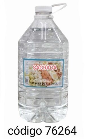 SAGRADA VINAGRE DE ALCOHOL 4X5L