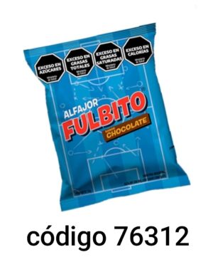 ALFAJOR FULBITO RELL.CHOCOLATE 40X30G