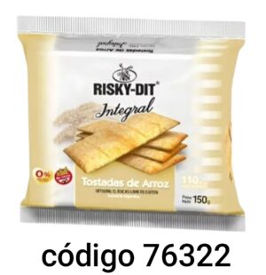 RISKY TOSTADAS INTEGRAL  24X150G