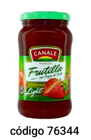 MERMELADA CANALE.LIGHT FRUTILLA 12X390G