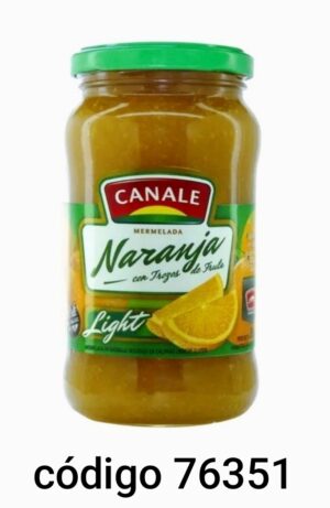 MERMELADA CANALE.LIGHT NARANJA 12X390G