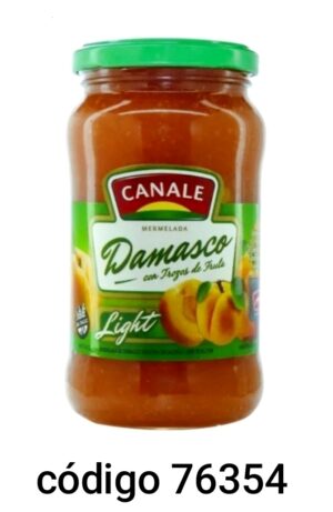 MERMELADA CANALE.LIGHT DAMASCO 12X390G