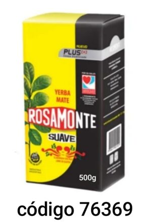 .ROSAMONTE YERBA PLUS SUAVE 10X500G