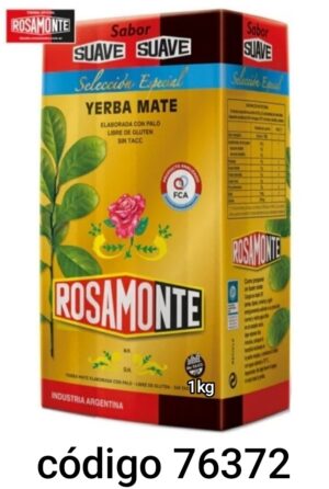 .ROSAMONTE YERBA.SUAVE ESPECIAL 10X1KG