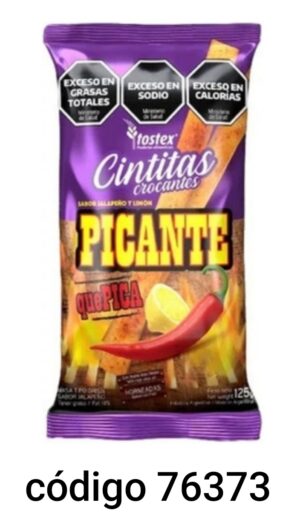 TOSTEX CINTITAS PICANTE 13X125G