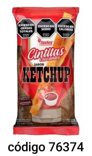 TOSTEX CINTITAS KETCHUP 13X125G