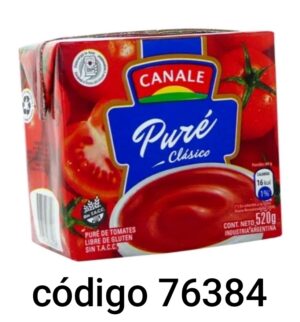 PURE de TOMATE CANALE 12X520G