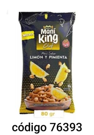 KING MANI SABOR LIMON  15X80G