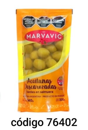 MARVAVIC,PACK ACEITUNA DESCAROZADA VERD 12X300G