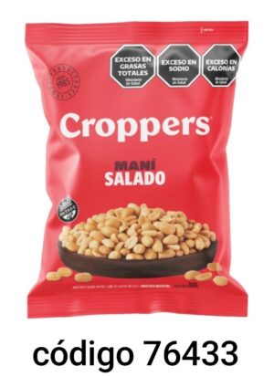CROPPERS.COD-4429 MANI SALADO  6X800G