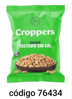 CROPPERS.COD-4467 MANI SIN SAL 6X800G