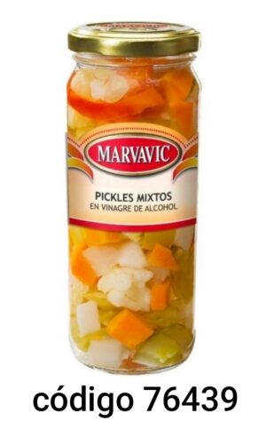 MARVAVIC.FRASCO PICKLE 12X330G