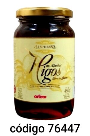ORIETA FRASCO.HIGOS EN ALMIBAR 6X450G