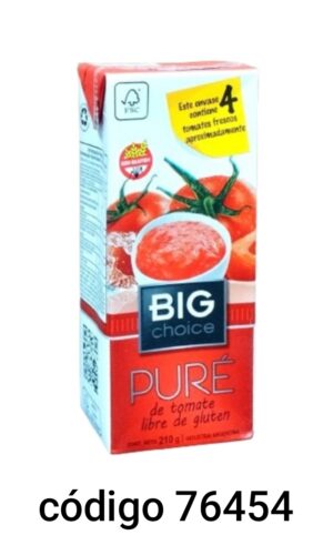 PURE de TOMATE BIGAR 18X200G