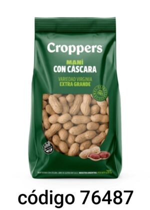 CROPPERS COD-4580 MANI CON CASCARA  12X285G