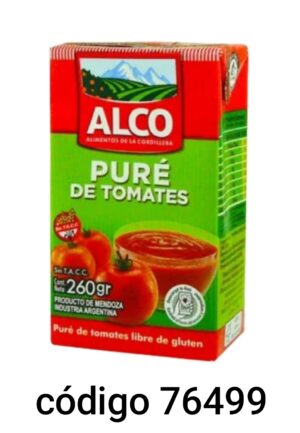 PURE de TOMATE ALCO 27X260G