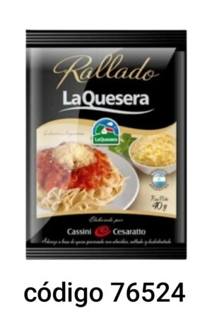 *QUESO RALLADO LA QUESERA 20X40G