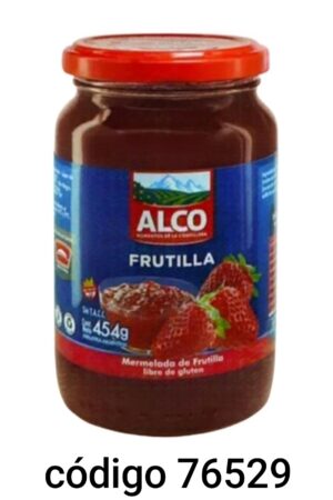 MERMELADA ALCO FRUTILLA 12X454G