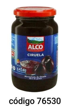 MERMELADA ALCO CIRUELA 12X454G