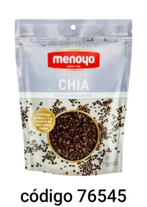 MENOYO SEMILLA CHIA 10X125G