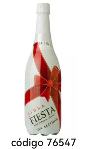 SIDRA,FIESTA MOÑO ROJO 6X1L
