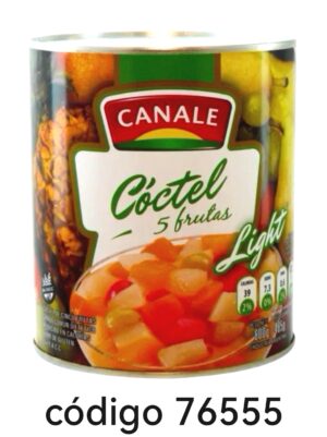 CANALE.COCTEL LIGHT 5 FEUTAS 12X820G
