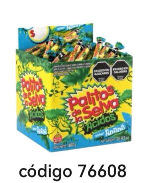 MASTICABLES PALITO SELVA ANANA 1X480G