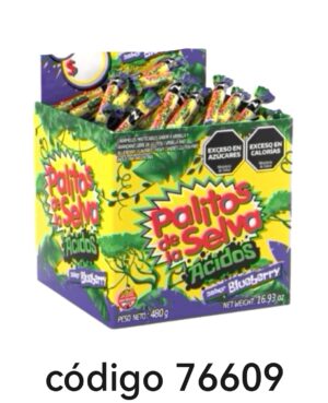 MASTICABLES PALITO SELVA BLUEBERRY 1X480G