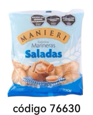 MANIERI MARINERAS SALADAS  12X200G
