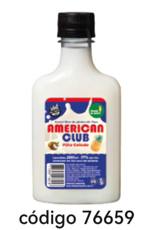 .PETACA.AMERICAN CLUB PIÑA COLADA 12X200ML