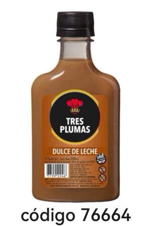 .PETACA TRES PLUMAS DD.LECHE 12X200ML