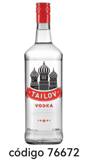 VODKA TAILOV(37.5º)  6X1000ML
