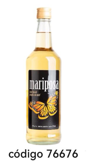 MARIPOSA LICOR MIEL  6X750ML