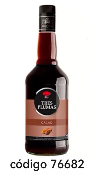 TRES PLUMAS CACAO  6X700ML