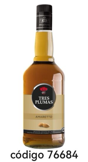 TRES PLUMAS AMARETTO  6X700ML