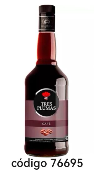 TRES PLUMAS CAFE  6X700ML