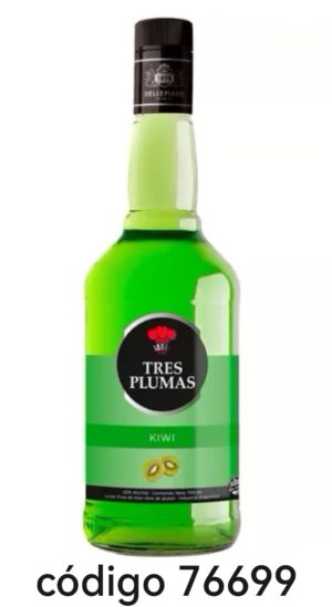 TRES PLUMAS KIWI  6X700ML