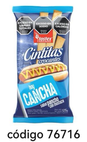 TOSTEX CINTITAS PANCHO 13X125G
