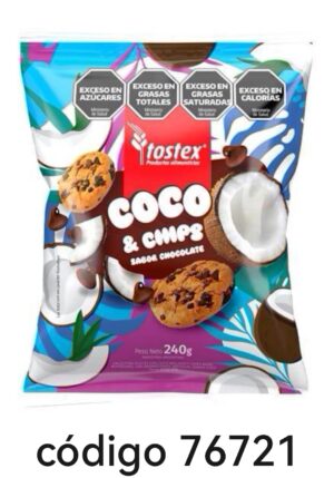 TOSTEX,COCO Y CHIP 12X240G