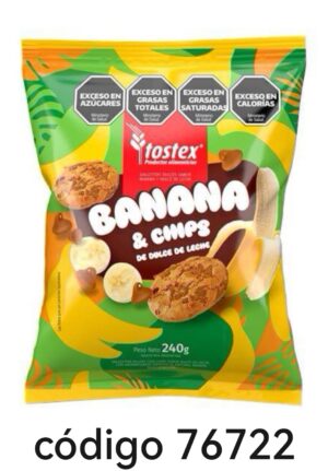 TOSTEX,BANANA Y DD.LECHE 12X240G