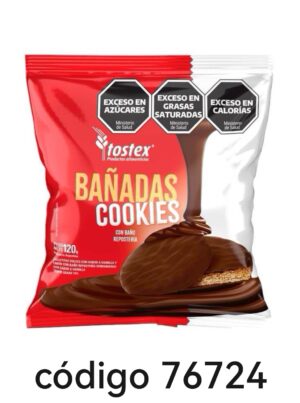 TOSTEX BAÑADAS COOKIES 14X120G