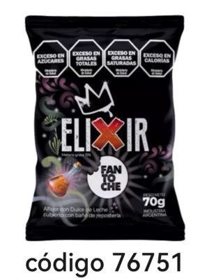 ALFAJOR FANTOCHE ELIXIR 12X70G